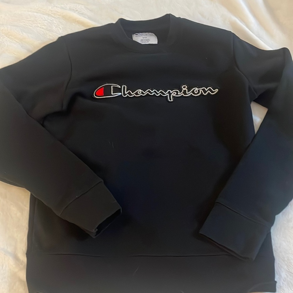 Black champion Crewneck 🪩